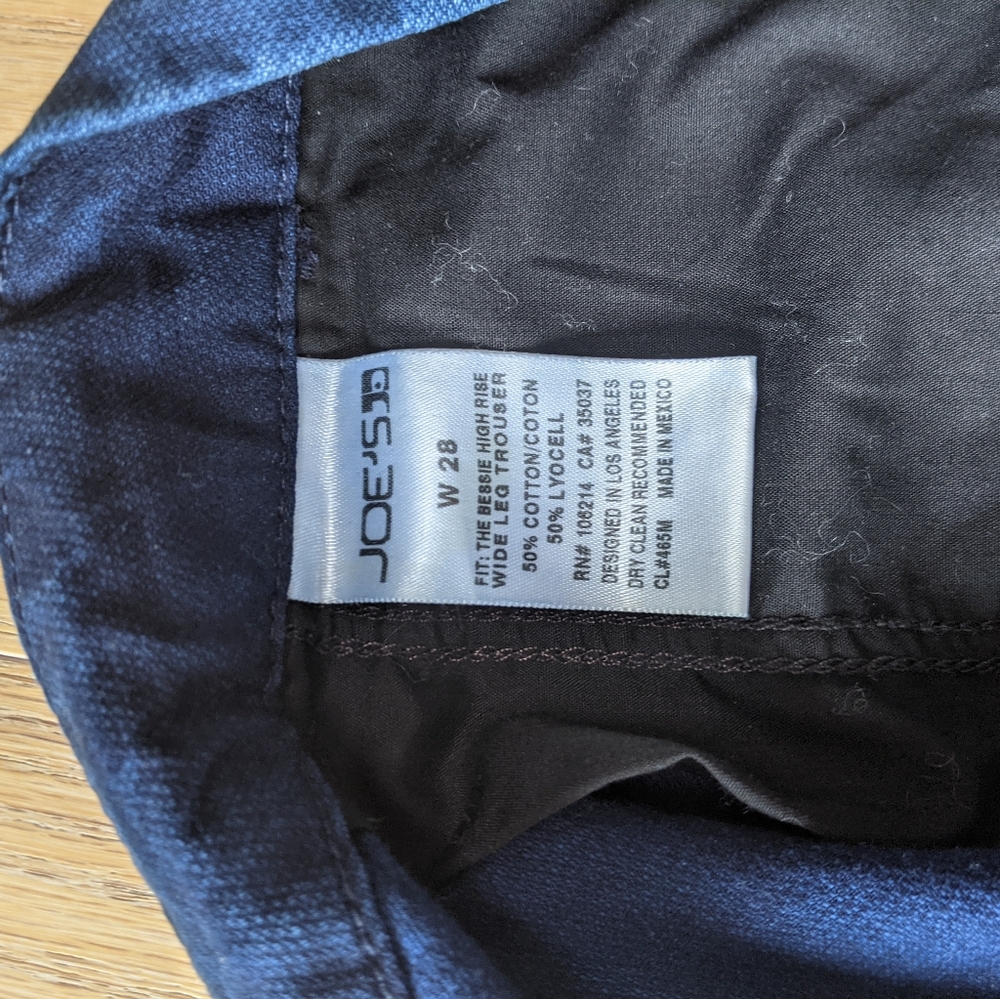 Joes Jeans Bessie wide leg high rise trouser - Picture 7 of 7